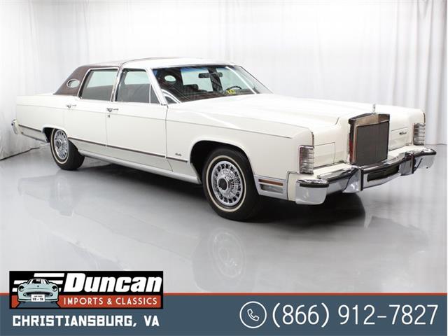 1979 Lincoln Continental (CC-1432782) for sale in Christiansburg, Virginia
