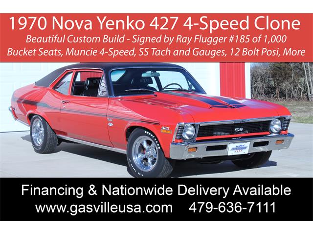 1970 Chevrolet Nova (CC-1434756) for sale in Rogers, Arkansas