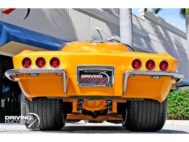 Miami, Florida USA - February 16, 2020: Vintage Exotic 1963 Chevrolet  Corvette Split Window Sports Car On Display At The Public Miami Concours Car  Show In The Upscale Design District. Stock Photo