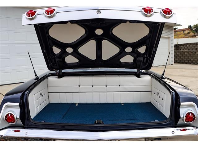 1962-1964 Chevy Impala Trunk Mat – TM Felt, Charcoal, Die Cut, 4-Piece Set