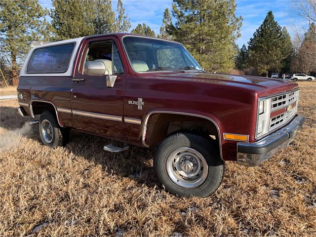 1986 Chevrolet Blazer (CC-1440205) for sale in Corvallis, Montana