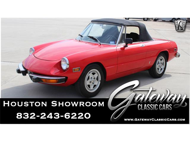 Classic Alfa Romeo Spider For Sale On Classiccars Com