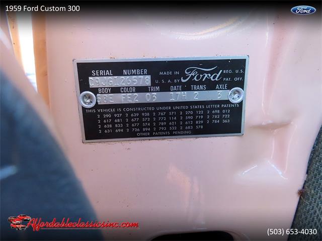 1959 Ford Custom 300 (CC-1443435) for sale in Gladstone, Oregon