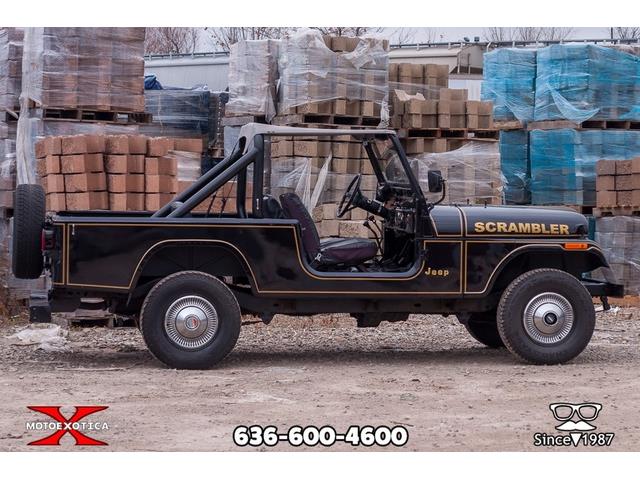 1981 Jeep Cj8 Scrambler For Sale Classiccars Com Cc