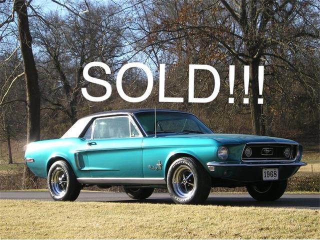 1968 Ford Mustang (CC-1449251) for sale in Geneva, Illinois