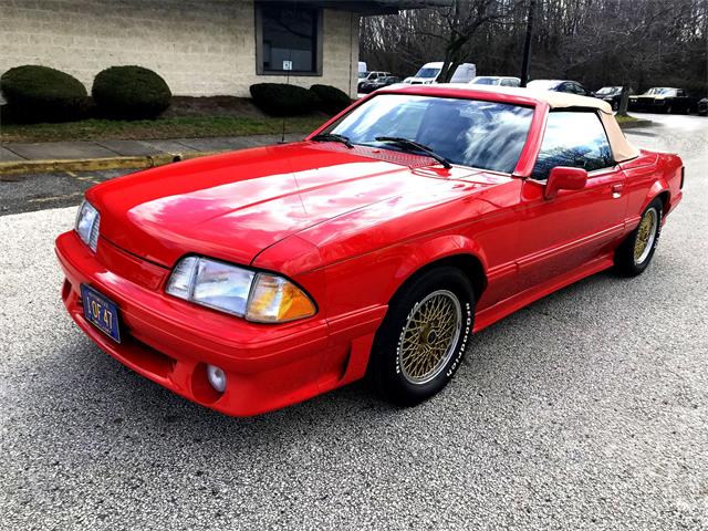 1988 Ford Mustang ASC McLaren (CC-1451982) for sale in Stratford, New Jersey