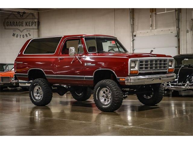 1985 Dodge Ramcharger for Sale  | CC-1457120