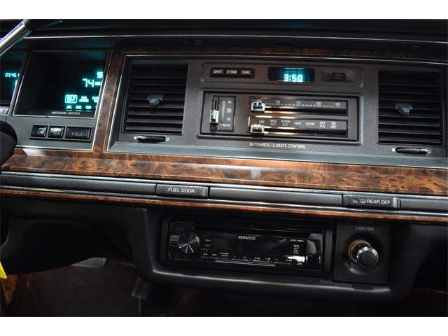 1990 lincoln town car radio