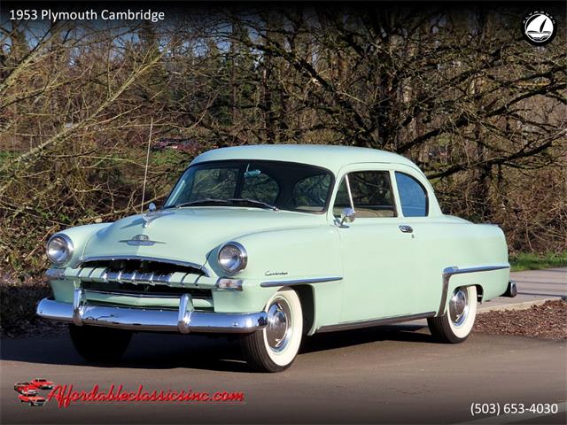 1953 Plymouth Cambridge (CC-1461466) for sale in Gladstone, Oregon