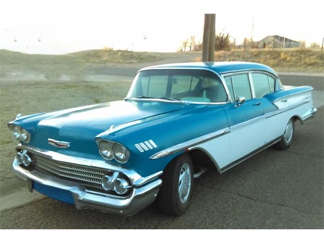 1958 Chevrolet Bel Air For Sale On Classiccars Com