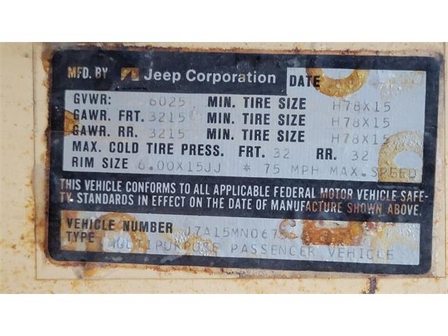 1977 Jeep Grand Wagoneer (CC-1460214) for sale in Redmond, Oregon