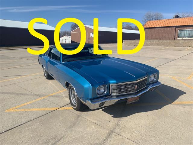 1970 Chevrolet Monte Carlo (CC-1463279) for sale in Annandale, Minnesota