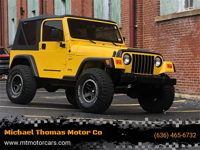 2000 Jeep Wrangler (CC-1468909) for sale in Saint Charles, Missouri