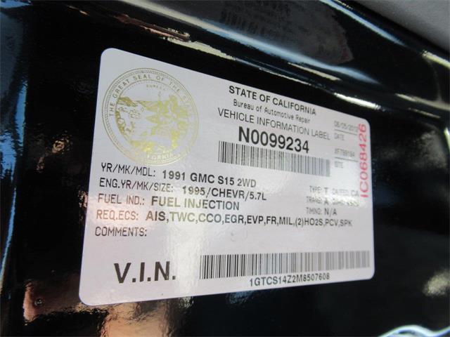 1991 GMC Sonoma (CC-1472044) for sale in Simi Valley, California