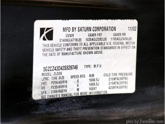 2003 Saturn Vue (CC-1472638) for sale in Addison, Illinois