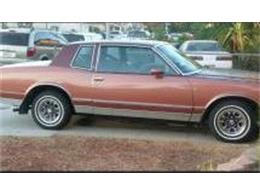 1982 Chevrolet Monte Carlo (CC-1473187) for sale in Cadillac, Michigan