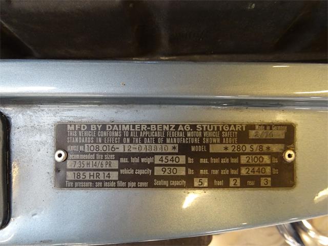 1970 Mercedes-Benz 280S (CC-1475990) for sale in Langeskov,  Denmark, Denmark