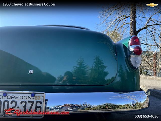 1953 Chevrolet Business Coupe (CC-1476318) for sale in Gladstone, Oregon