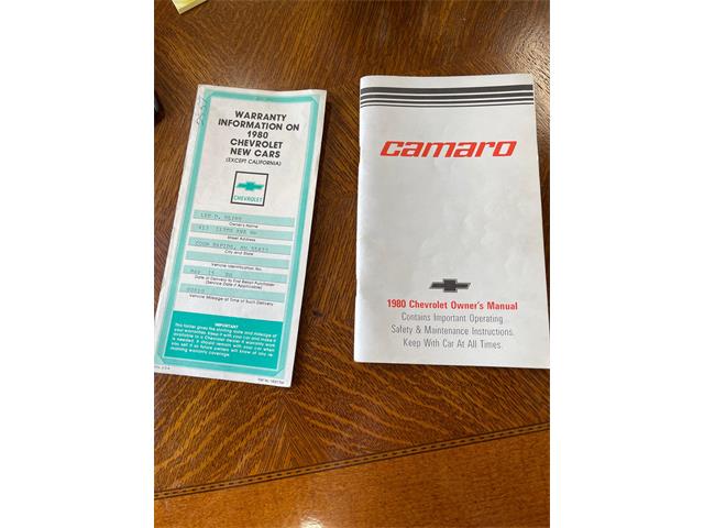 1980 Chevrolet Camaro Z28 (CC-1470751) for sale in Rochester, Minnesota