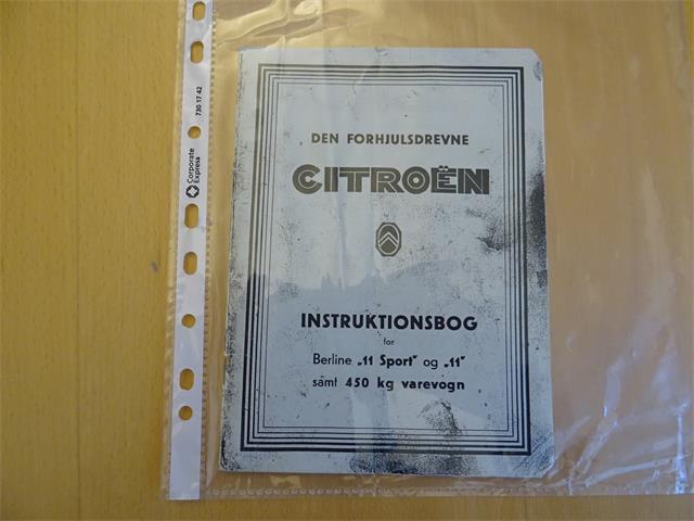 1953 Citroen Traction Avant (CC-1482009) for sale in Langeskov,  Denmark, Denmark