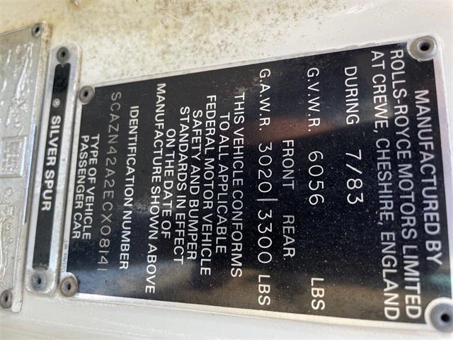 1984 Rolls-Royce Silver Spur (CC-1488351) for sale in Fort Lauderdale, Florida