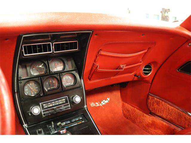 1977 corvette deals dash