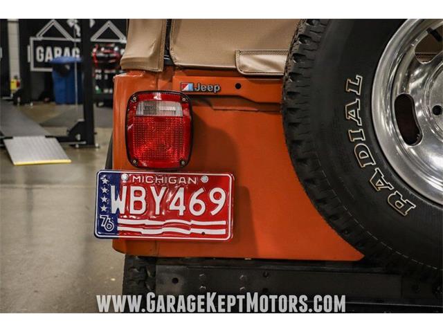 1976 Jeep CJ5 (CC-1506446) for sale in Grand Rapids, Michigan