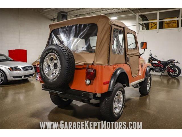 1976 Jeep CJ5 (CC-1506446) for sale in Grand Rapids, Michigan