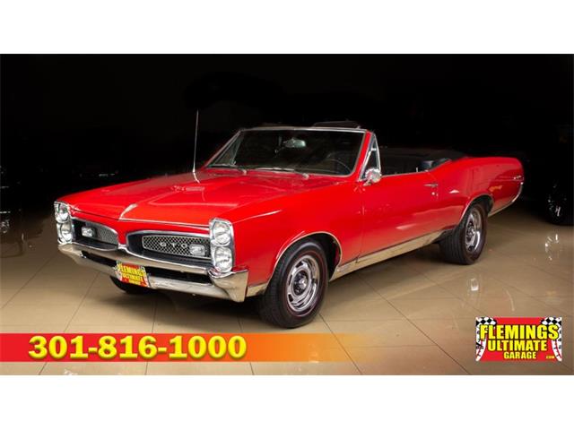1967 Pontiac GTO (CC-1509301) for sale in Rockville, Maryland
