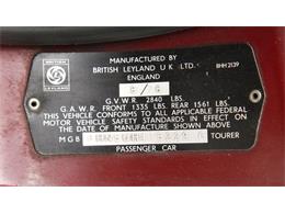 1977 MG MGB (CC-1511034) for sale in Morgantown, Pennsylvania