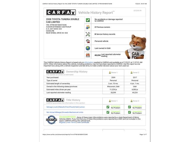 2008 Toyota Tundra (CC-1512509) for sale in Salt Lake City, Utah