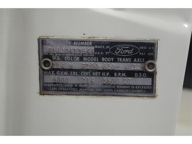 1963 Ford F100 (CC-1514214) for sale in Lavergne, Tennessee