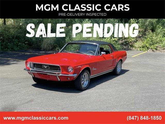 1968 Ford Mustang (CC-1515219) for sale in Addison, Illinois