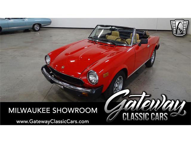 Classic Fiat Spider For Sale On Classiccars Com