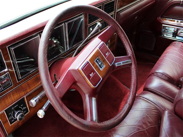 lincoln town car 1989 interior