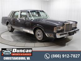 1985 Lincoln Town Car (CC-1517699) for sale in Christiansburg, Virginia