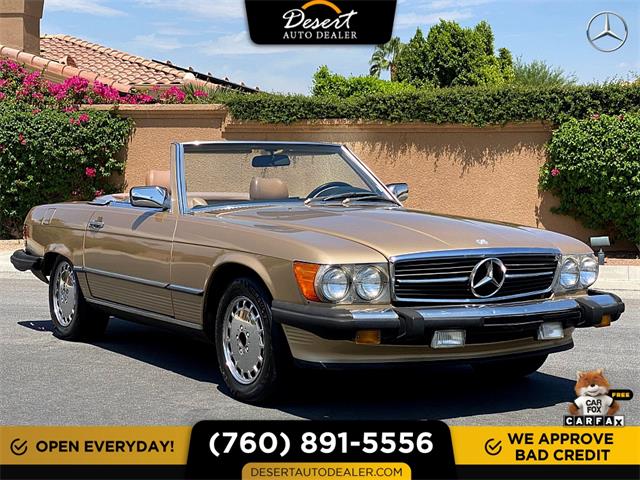1986 Mercedes-Benz 560SL (CC-1519579) for sale in Palm Desert, California
