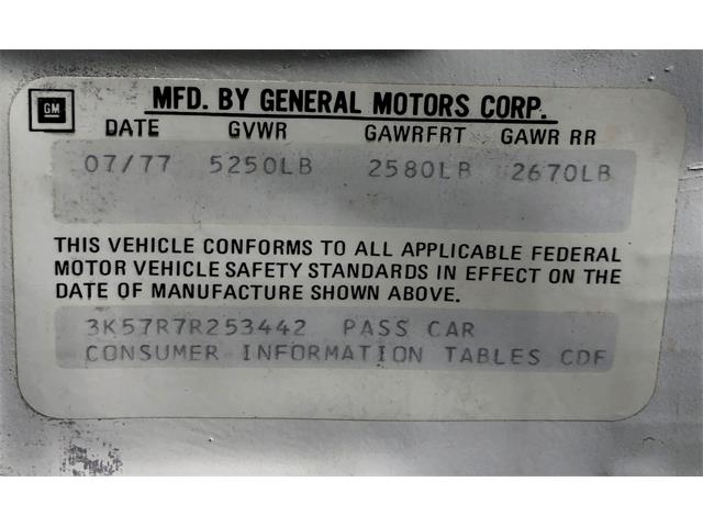 1977 Oldsmobile Cutlass S (CC-1525223) for sale in Maple Lake, Minnesota
