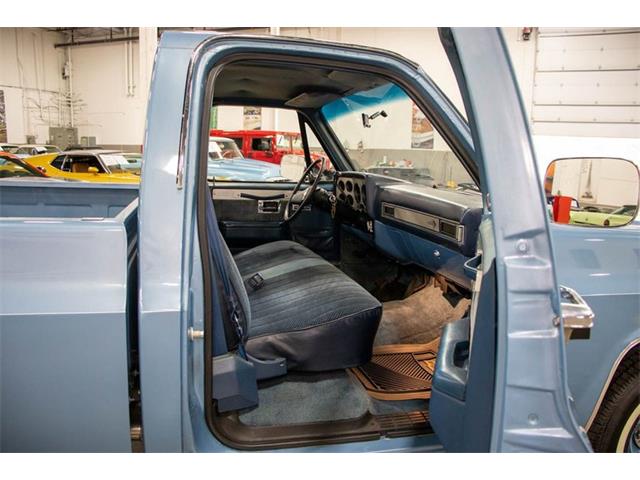 1984 chevy truck interior