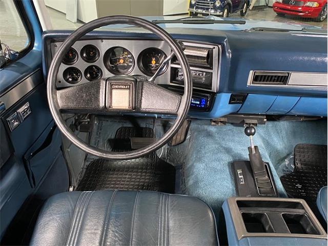 1984 chevy blazer interior