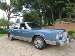 1986 Lincoln Town Car (CC-1530451) for sale in Lakeland, Florida