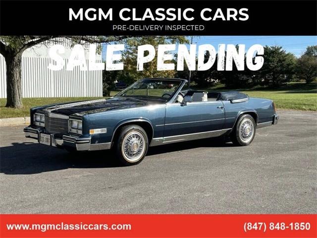 1985 Cadillac Eldorado (CC-1536316) for sale in Addison, Illinois