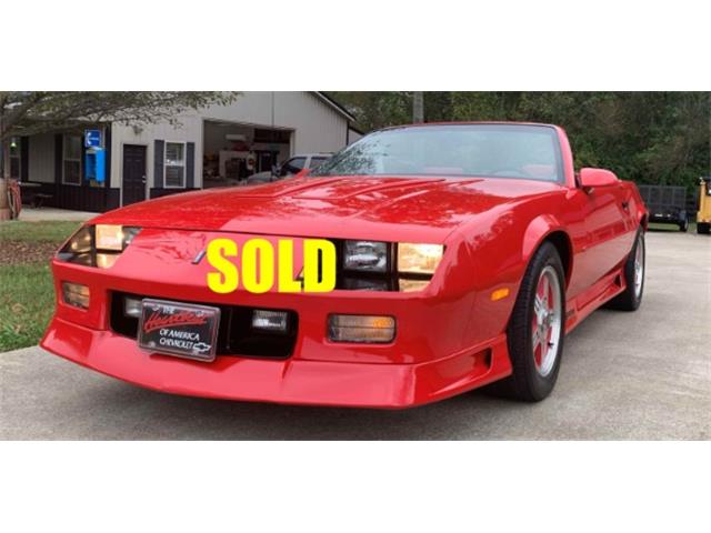 1992 Chevrolet Camaro Z28 (CC-1537946) for sale in Cornelius, North Carolina