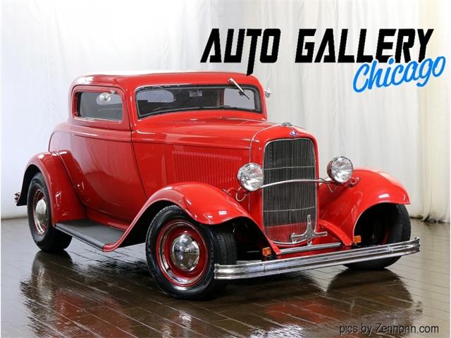 1932 Ford 3-Window Coupe (CC-1539881) for sale in Addison, Illinois