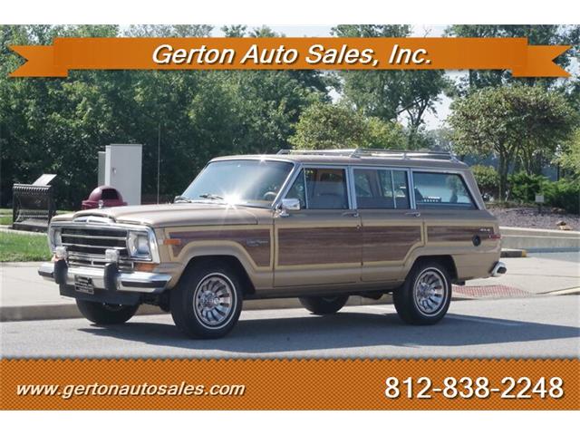 1987 Jeep Grand Wagoneer (CC-1543071) for sale in MT. Vernon, Indiana