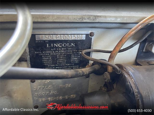 1950 Lincoln Cosmopolitan (CC-1543135) for sale in Gladstone, Oregon