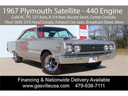 1967 Plymouth Satellite (CC-1543484) for sale in Rogers, Arkansas