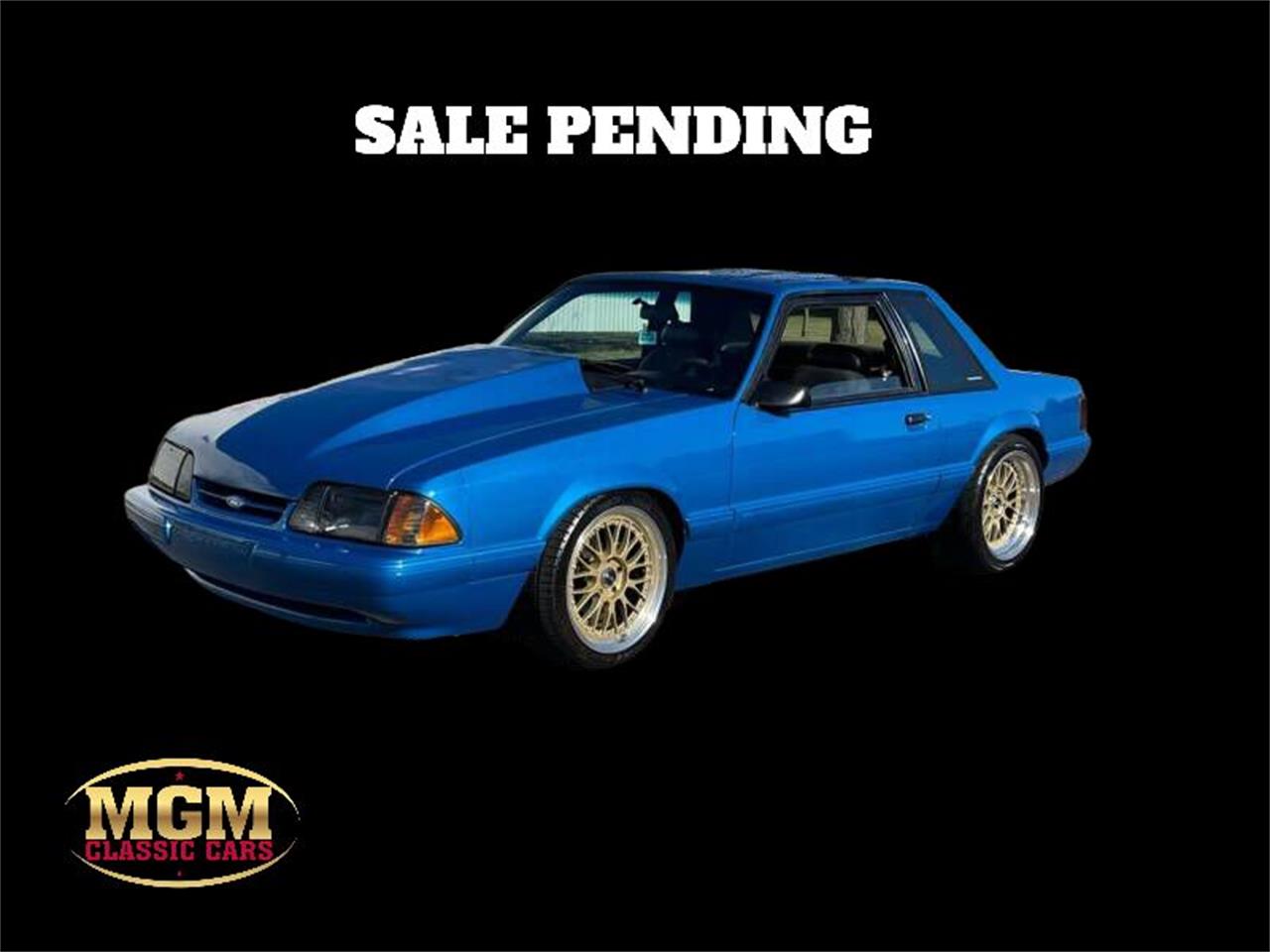 1992 Ford Mustang For Sale Cc 1545143