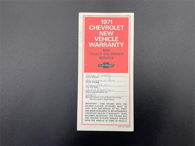 1971 Chevrolet Chevelle Malibu (CC-1547347) for sale in North Royalton, Ohio