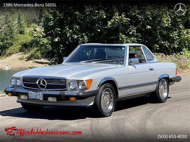 1986 Mercedes-Benz 560SL (CC-1547781) for sale in Gladstone, Oregon